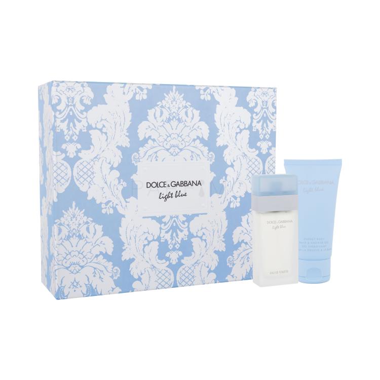 Dolce&amp;Gabbana Light Blue Darilni set toaletna voda 25 ml + gel za telo 50 ml