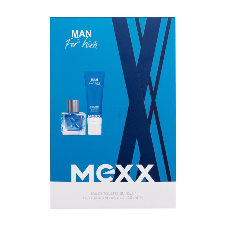 Mexx Man Darilni set toaletna voda 30 ml + gel za prhanje 50 ml