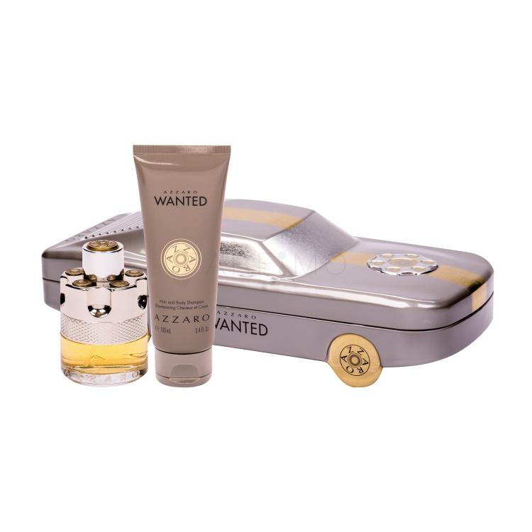 Azzaro Wanted Darilni set toaletna voda 50 ml + gel za prhanje 100 ml