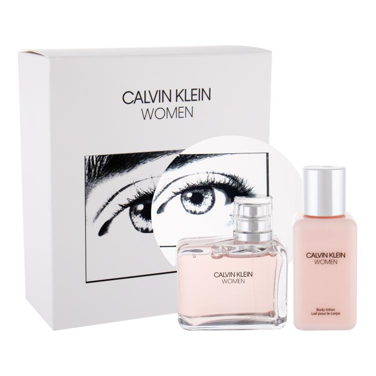 Calvin Klein Women Darilni set parfumska voda 100 ml + losjon za telo 100 ml