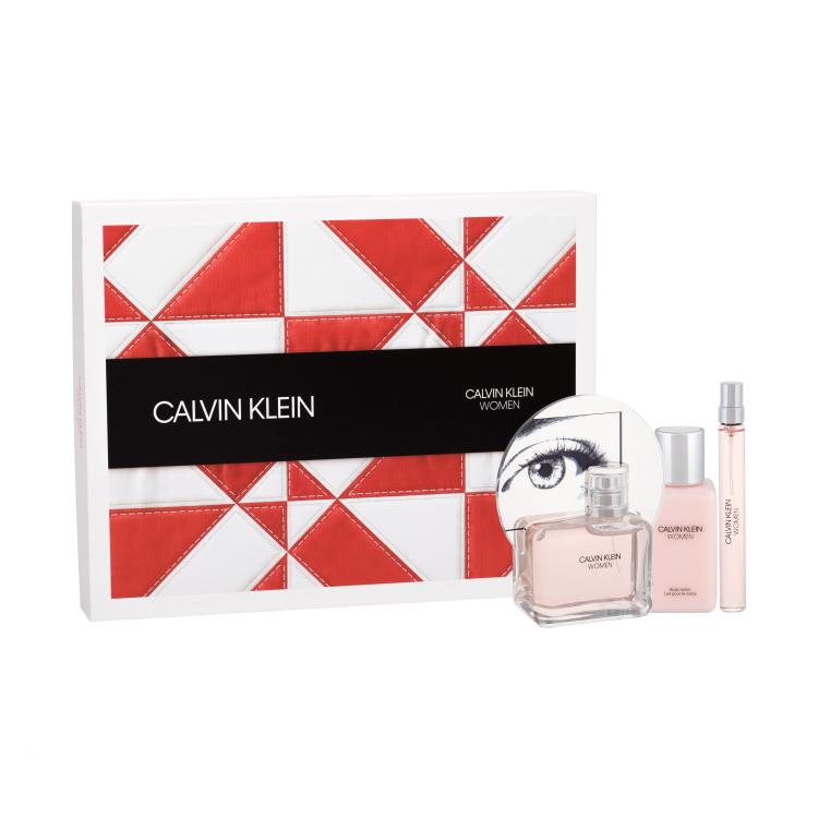 Calvin Klein Women Darilni set parfumska voda 100 ml + parfumska voda 10 ml + losjon za telo 100 ml