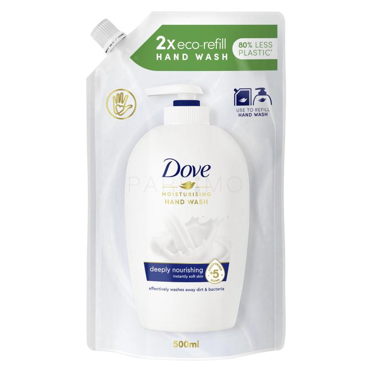 Dove Deeply Nourishing Original Hand Wash Tekoče milo za ženske polnilo 500 ml