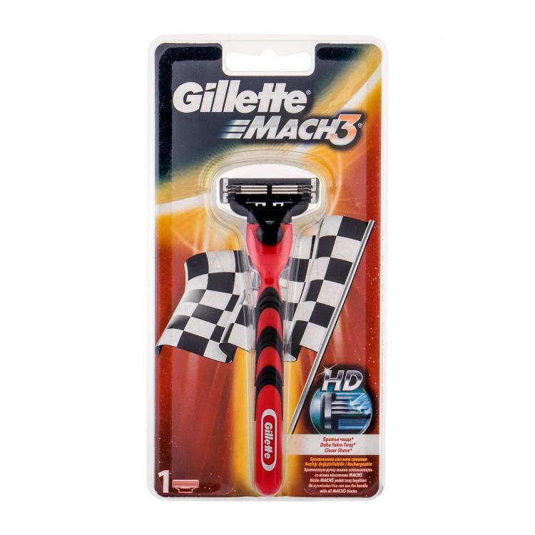 Gillette Mach3 Red Brivnik za moške 1 kos