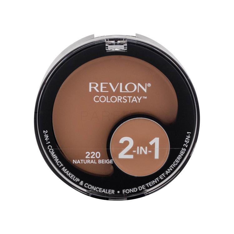 Revlon Colorstay 2-In-1 Puder za ženske 12,3 g Odtenek 220 Natural Beige