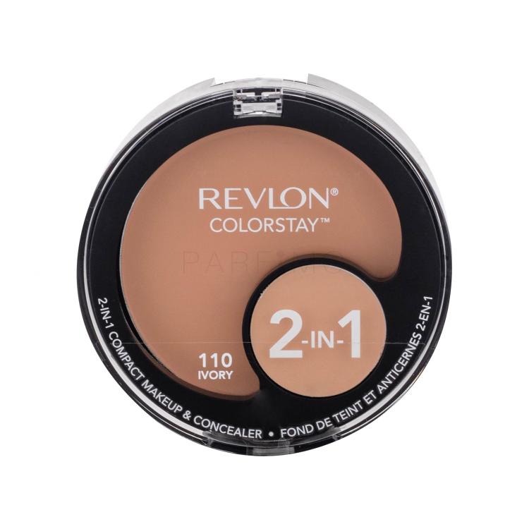 Revlon Colorstay 2-In-1 Puder za ženske 12,3 g Odtenek 110 Ivory