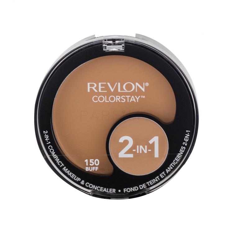 Revlon Colorstay 2-In-1 Puder za ženske 12,3 g Odtenek 150 Buff