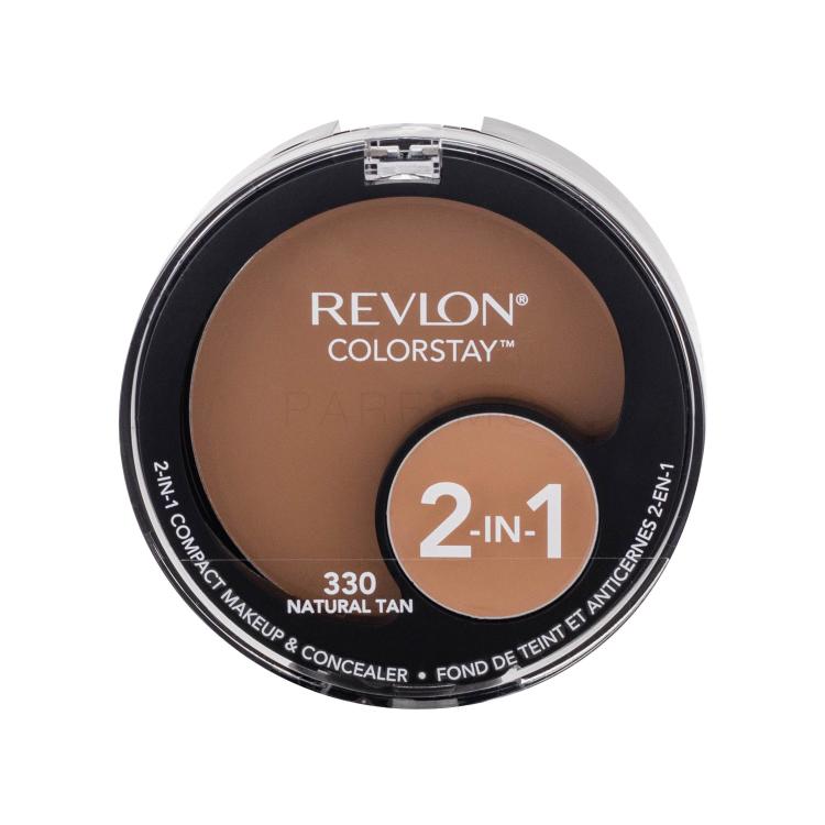 Revlon Colorstay 2-In-1 Puder za ženske 12,3 g Odtenek 330 Natural Tan