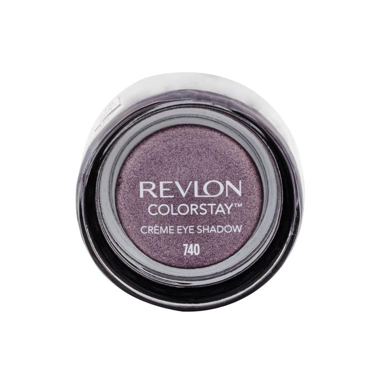 Revlon Colorstay Senčilo za oči za ženske 5,2 g Odtenek 740 Black Currant