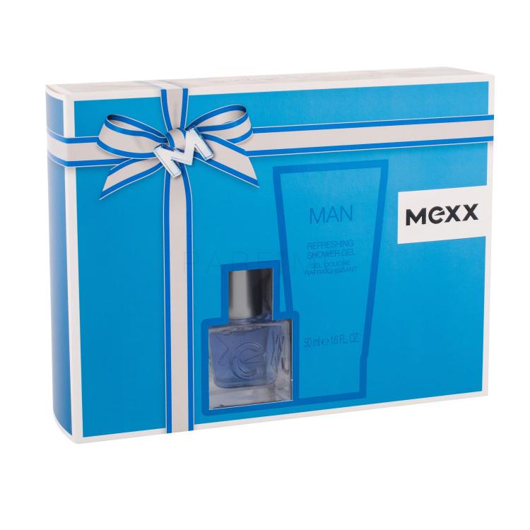 Mexx Man Darilni set toaletna voda 30 ml + gel za prhanje 50 ml poškodovana škatla