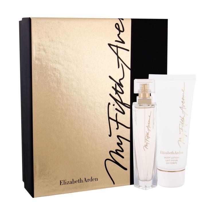 Elizabeth Arden My Fifth Avenue Darilni set parfumska voda 50 ml + losjon za telo 100 ml