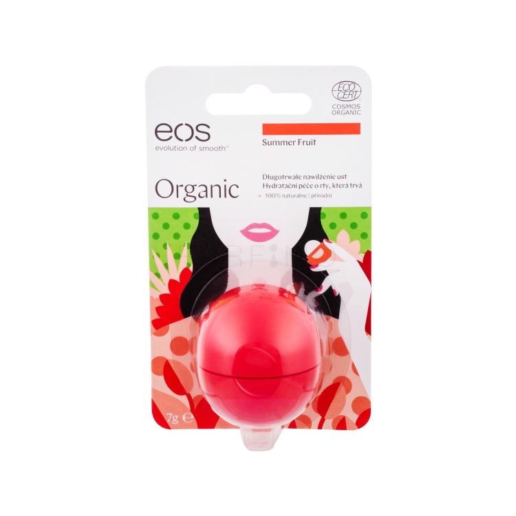 EOS Organic Balzam za ustnice za ženske 7 g Odtenek Summer Fruit