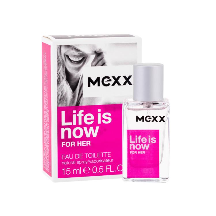Mexx Life Is Now For Her Toaletna voda za ženske 15 ml