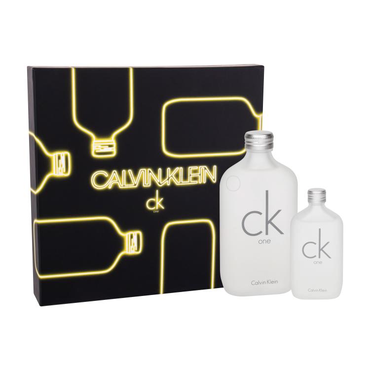 Calvin Klein CK One Darilni set toaletna voda 200 ml + toaletna voda 50 ml
