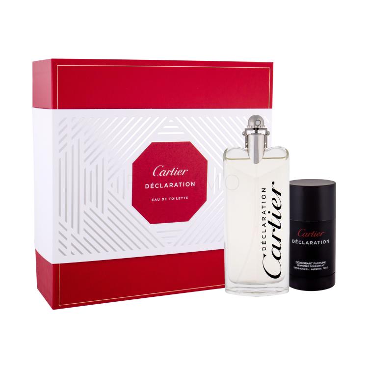 Cartier Déclaration Darilni set EDT 100 ml + deostick 75 ml