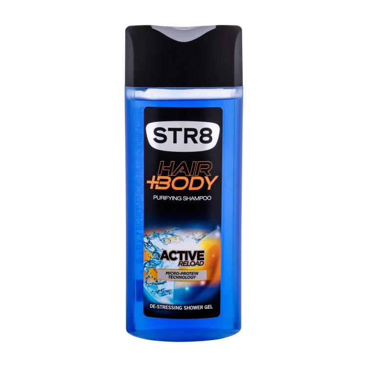 STR8 Active Reload Gel za prhanje za moške 400 ml