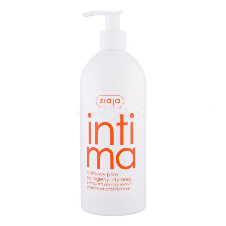 Ziaja Intimate Creamy Wash With Ascorbic Acid Izdelki za intimno nego za ženske 500 ml