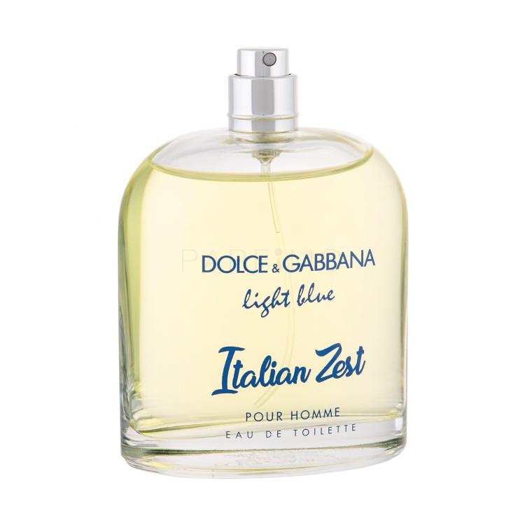 Dolce&amp;Gabbana Light Blue Italian Zest Pour Homme Toaletna voda za moške 125 ml tester