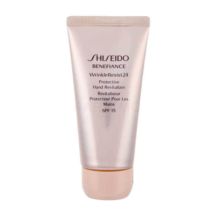 Shiseido Benefiance Wrinkle Resist 24 SPF15 Krema za roke za ženske 75 ml