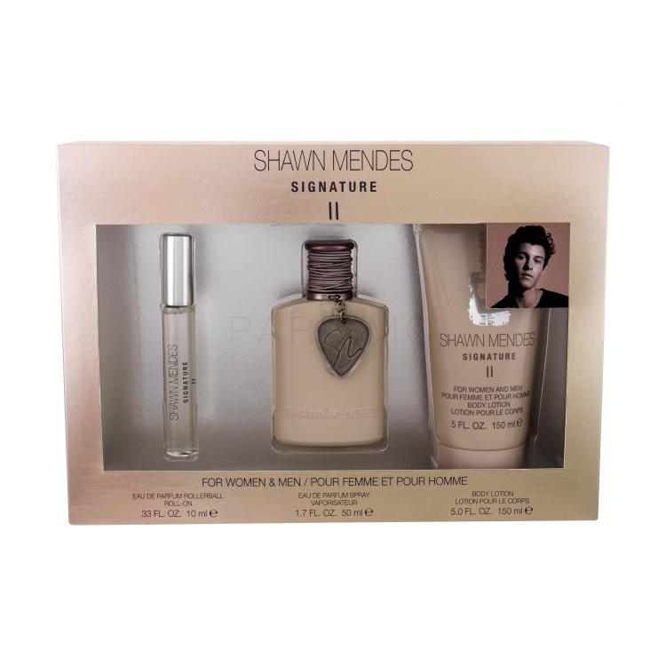 Shawn Mendes Signature II Darilni set parfumska voda 50 ml + parfumska voda roll-on 10 ml + losjon za telo 150 ml