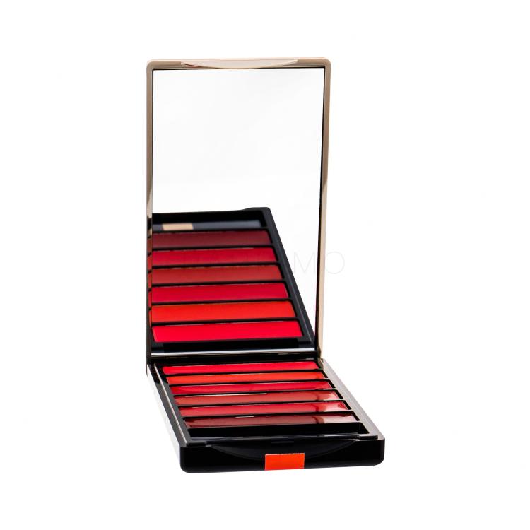 L&#039;Oréal Paris Color Riche La Palette Lips Šminka za ženske 6x1 g Odtenek Red