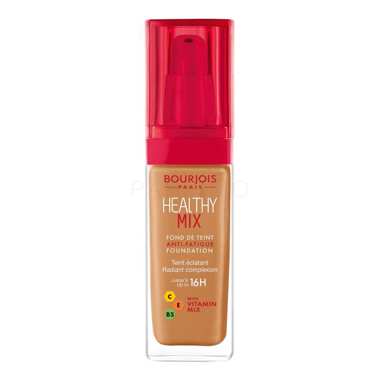 BOURJOIS Paris Healthy Mix Anti-Fatigue Foundation Puder za ženske 30 ml Odtenek 58 Caramel