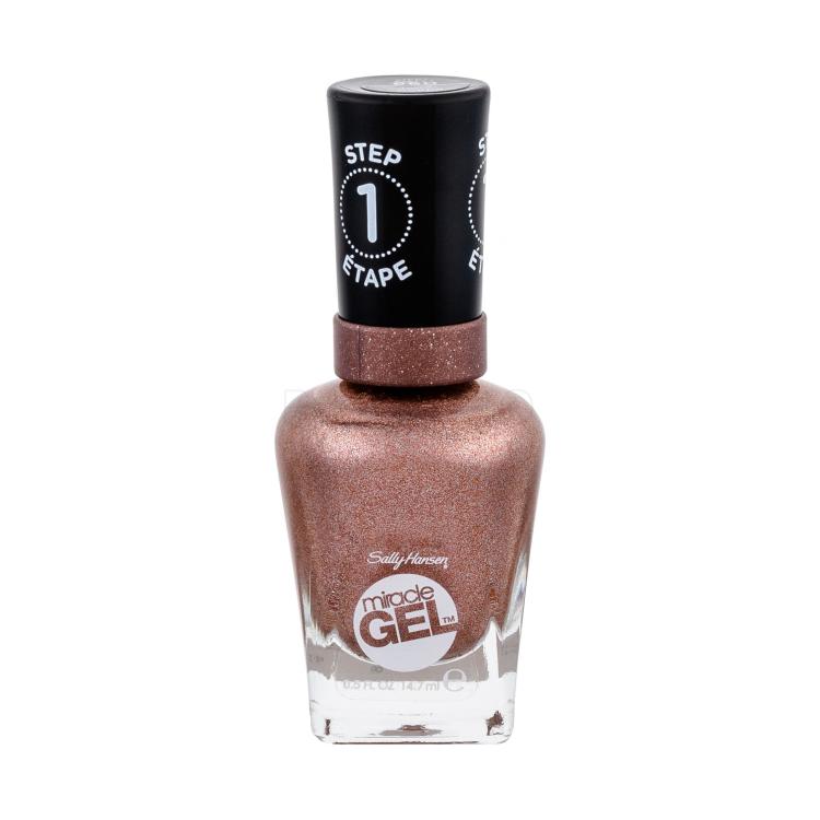 Sally Hansen Miracle Gel Lak za nohte za ženske 14,7 ml Odtenek 660 Terra-Coppa