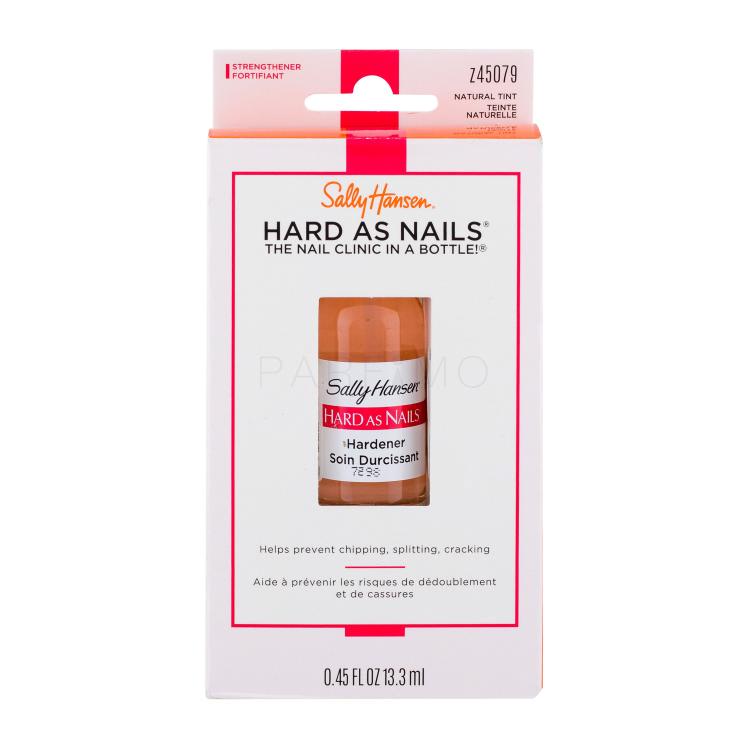 Sally Hansen Hard As Nails Hardener Lak za nohte za ženske 13,3 ml Odtenek Natural Tint