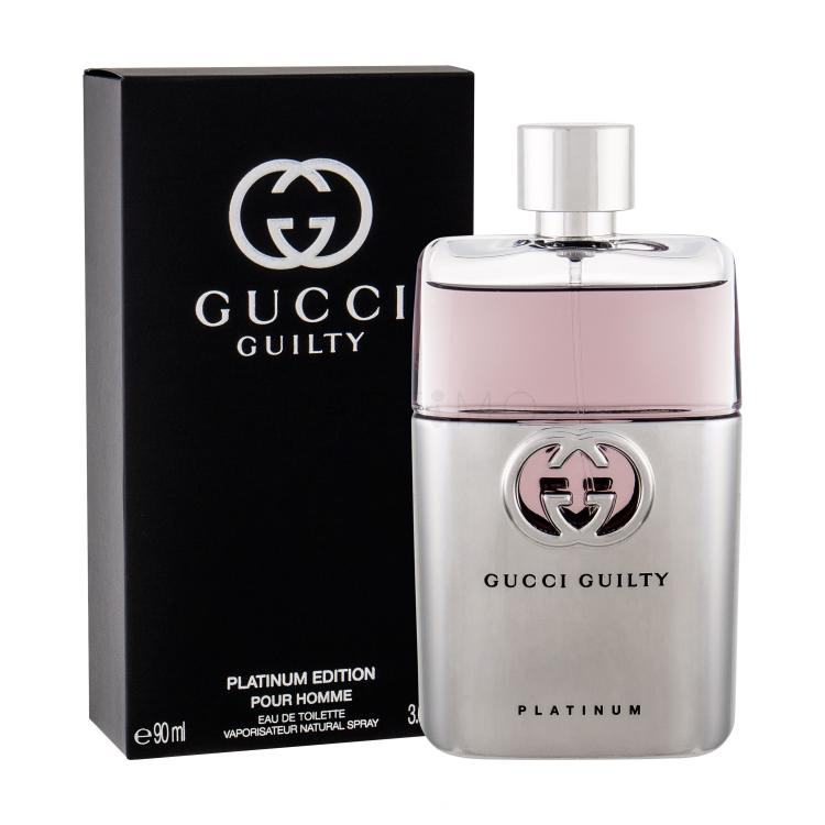 Gucci Guilty Pour Homme Platinum Toaletna voda za moške 90 ml
