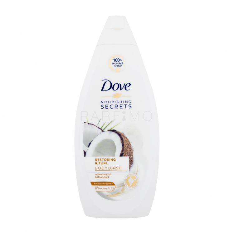Dove Nourishing Secrets Restoring Ritual Gel za prhanje za ženske 500 ml