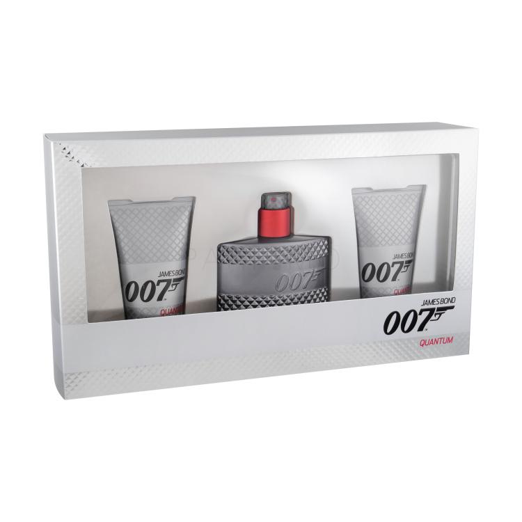 James Bond 007 Quantum Darilni set toaletna voda 50 ml + gel za prhanje 2 x 50 ml
