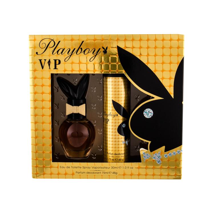 Playboy VIP For Her Darilni set toaletní voda 30 ml + deodorant 75 ml