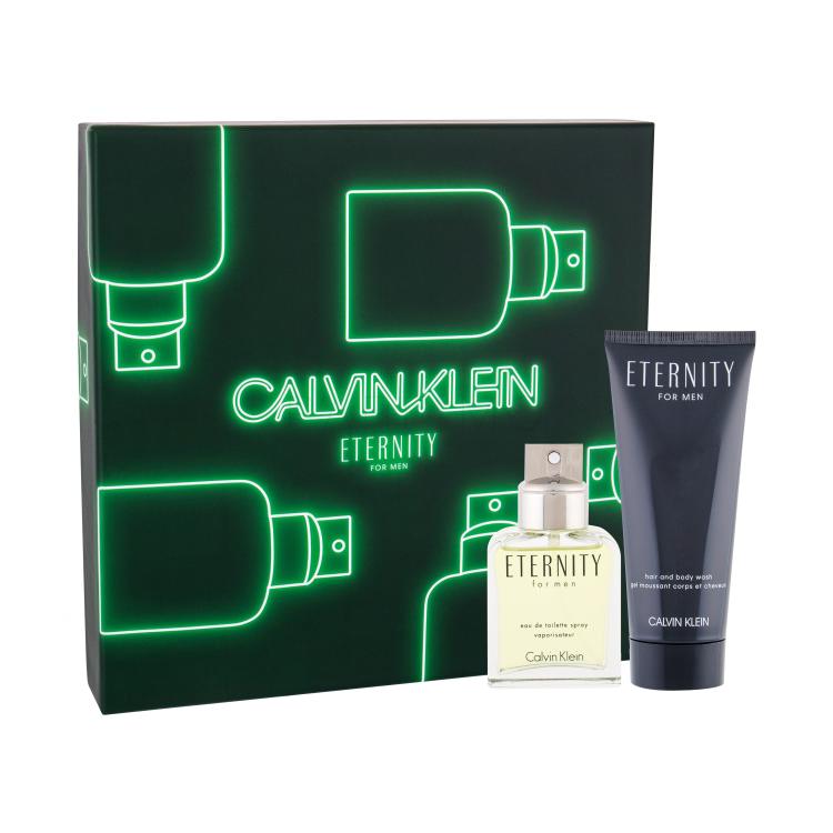 Calvin Klein Eternity For Men Darilni set toaletna voda 50 ml + gel za prhanje 100 ml