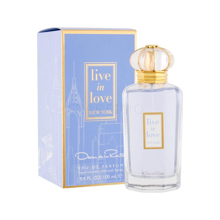 Oscar de la Renta Live in Love New York Parfumska voda za ženske 100 ml