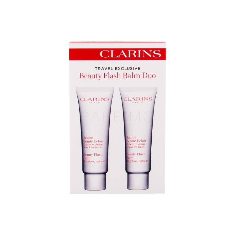 Clarins Beauty Flash Balm Darilni set pleťový balzám 2 x 50 ml