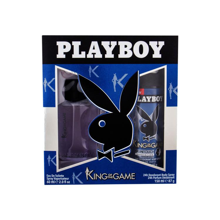 Playboy King of the Game For Him Darilni set toaletna voda 60 ml + deodorant 150 ml