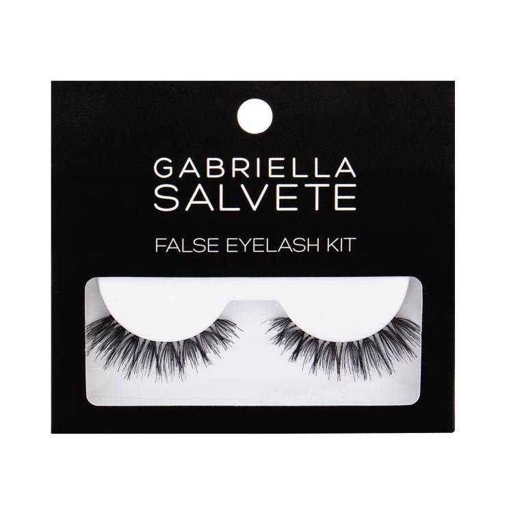 Gabriella Salvete False Eyelash Kit Umetne trepalnice za ženske Odtenek Black Set