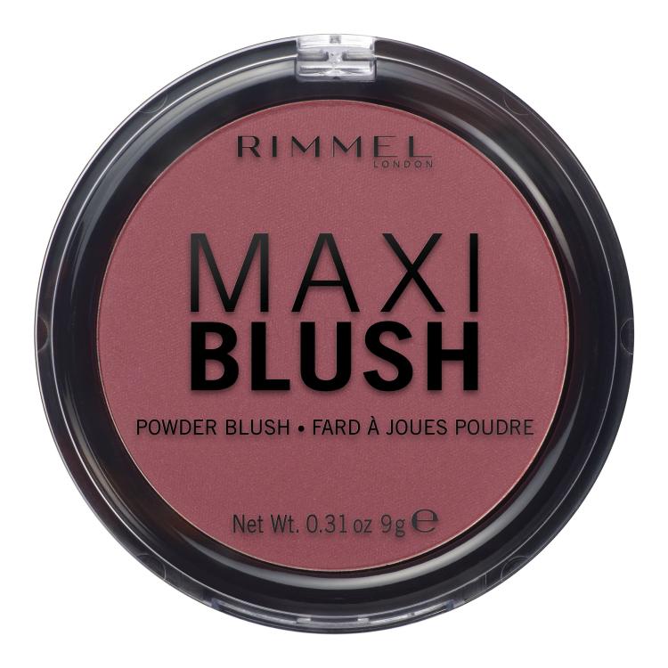 Rimmel London Maxi Blush Rdečilo za obraz za ženske 9 g Odtenek 005 Rendez-Vous