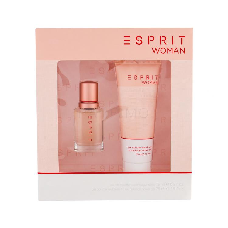 Esprit Esprit Woman Darilni set toaletní voda 15 ml + sprchový gel 75 ml