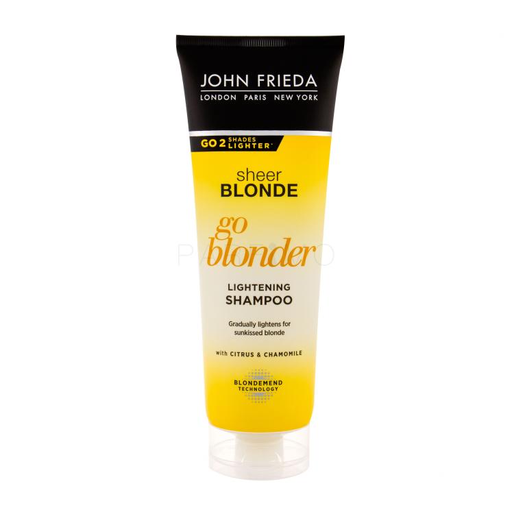 John Frieda Sheer Blonde Go Blonder Šampon za ženske 250 ml