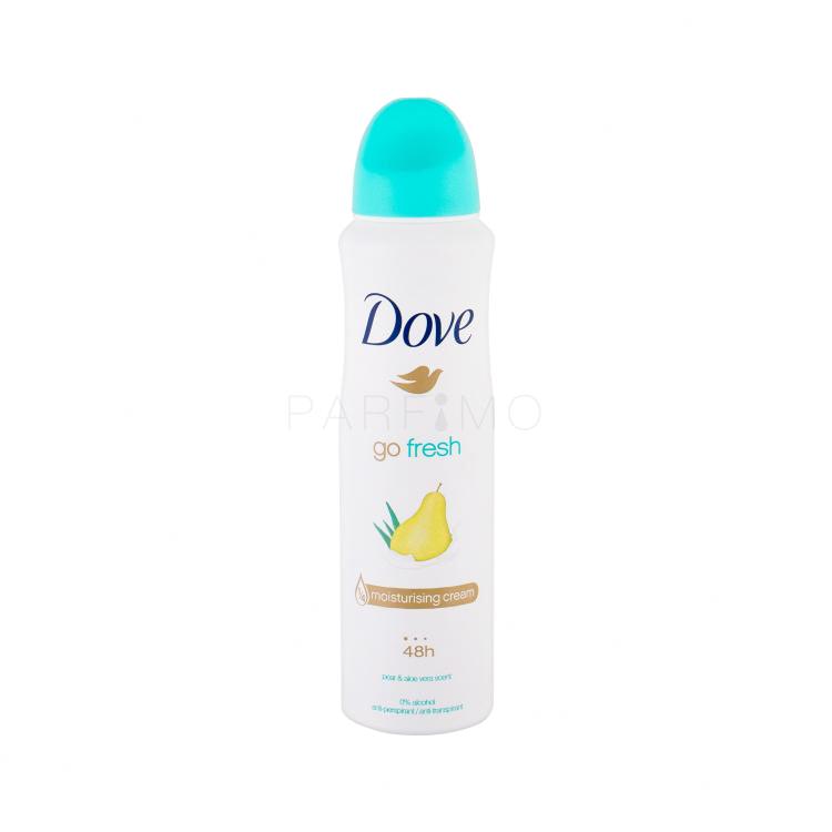 Dove Go Fresh Pear &amp; Aloe Vera 48h Antiperspirant za ženske 150 ml