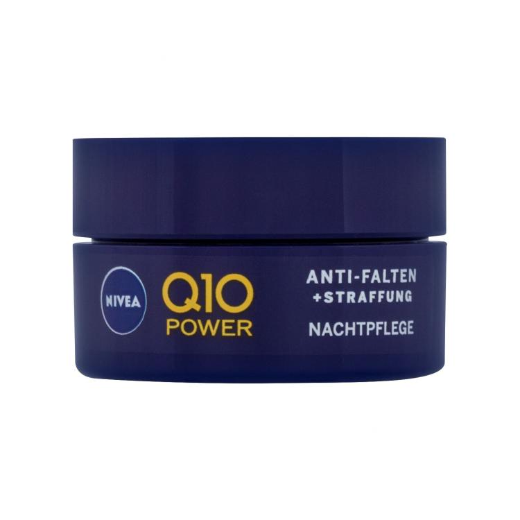 Nivea Q10 Power Anti-Wrinkle + Firming Nočna krema za obraz za ženske 20 ml