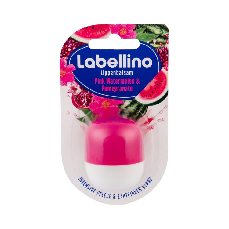 Labello Labellino Balzam za ustnice za ženske 7 ml Odtenek Pink Watermelon &amp; Pomegranate