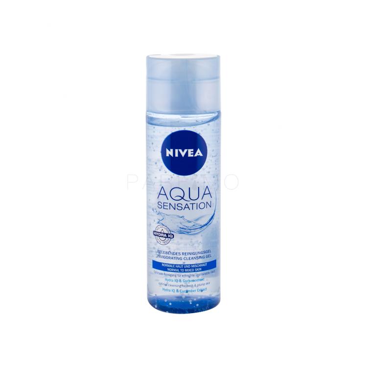 Nivea Aqua Sensation Čistilni gel za ženske 200 ml