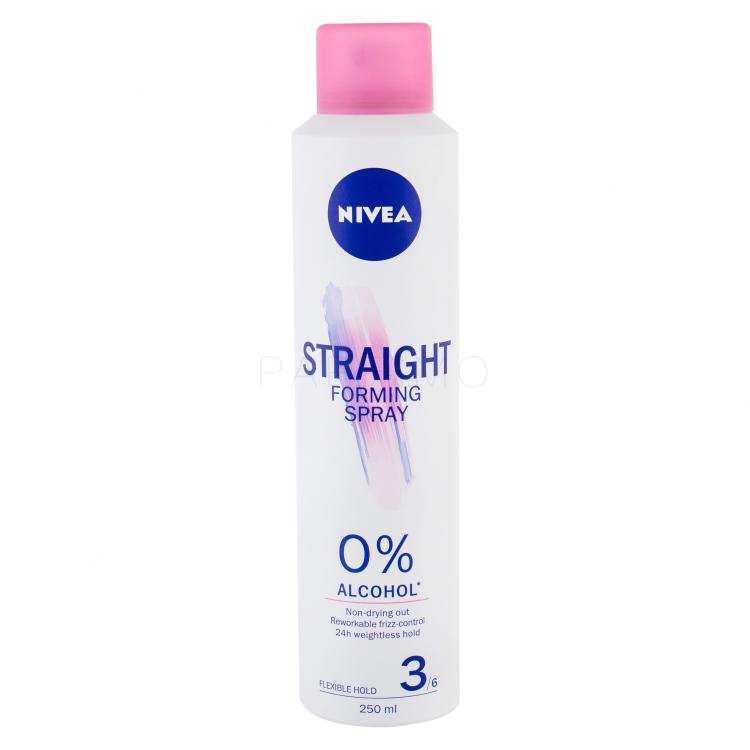 Nivea Forming Spray Straight Glajenje las za ženske 250 ml