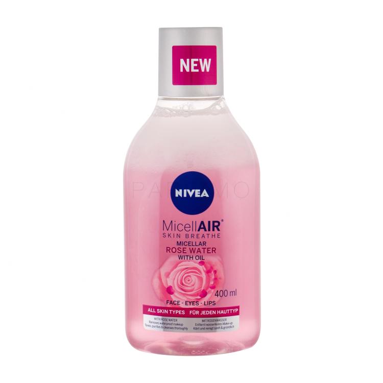Nivea MicellAIR® Rose Water Micelarna vodica za ženske 400 ml