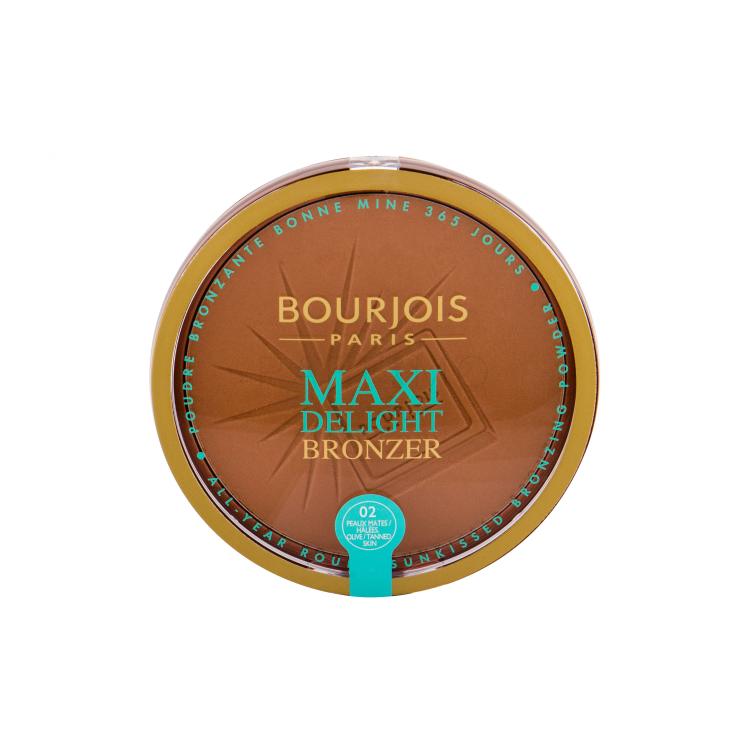 BOURJOIS Paris Maxi Delight Bronzer za ženske 18 g Odtenek 02 Olive/Tanned Skin