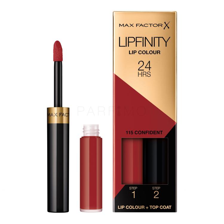 Max Factor Lipfinity 24HRS Lip Colour Šminka za ženske 4,2 g Odtenek 115 Confident