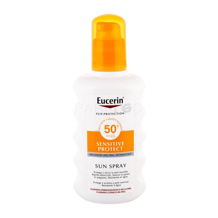 Eucerin Sun Sensitive Protect Sun Spray SPF50+ Zaščita pred soncem za telo 200 ml