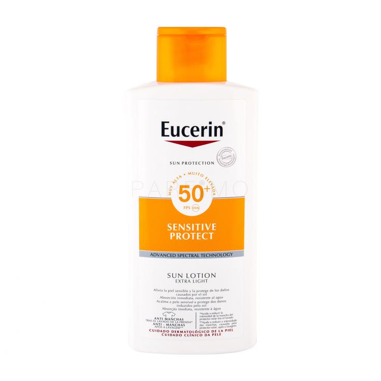 Eucerin Sun Sensitive Protect Sun Lotion SPF50+ Zaščita pred soncem za telo 400 ml