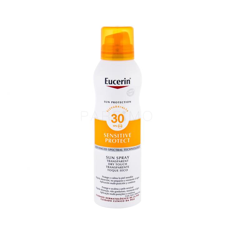 Eucerin Sun Sensitive Protect Sun Spray Dry Touch SPF30 Zaščita pred soncem za telo 200 ml